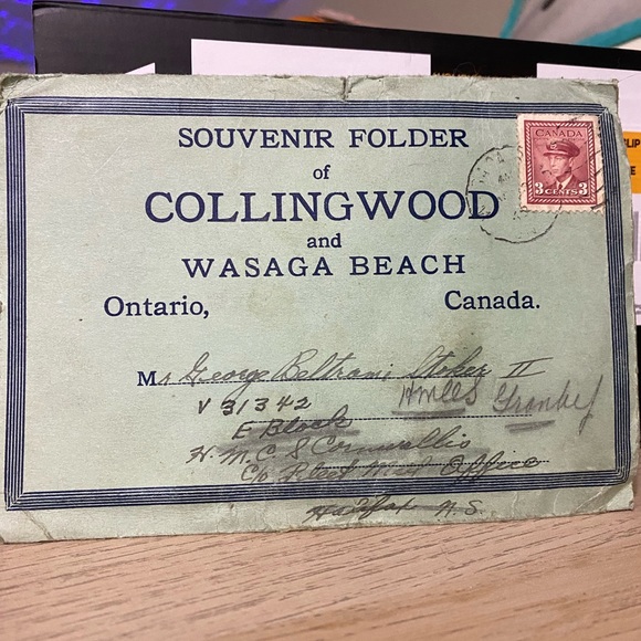 Souvenir Folder of Collingwood and Wasaga Beach Ontario Canada 18 Photos Vintage - Picture 1 of 6